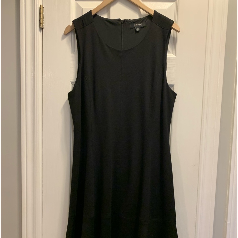 IMNYC black dress in size large.  Never worn